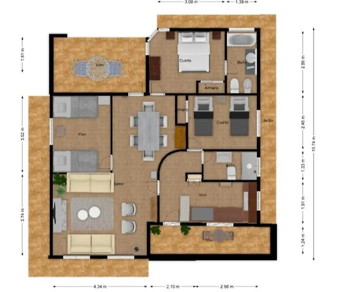 Casa Rural La Pedra 론다 펜션